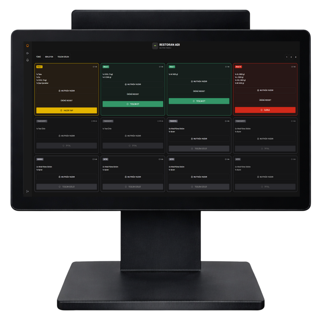 Mutfak Ekranı